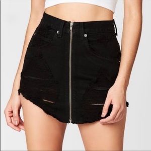 LF Carmar denim skirt